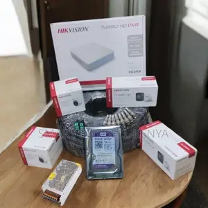 Hikvision 4 Turbo 1080p CCTV Camera System for Indoor Outdoor