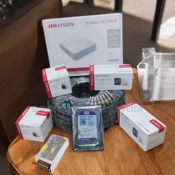 Hikvision 4 Turbo 2mp 1080p Hd CCTV System With Smart Ir and Clarity