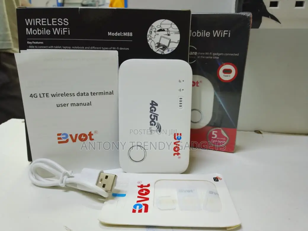 4g/5g Pocket Wifi Router Bvot M88