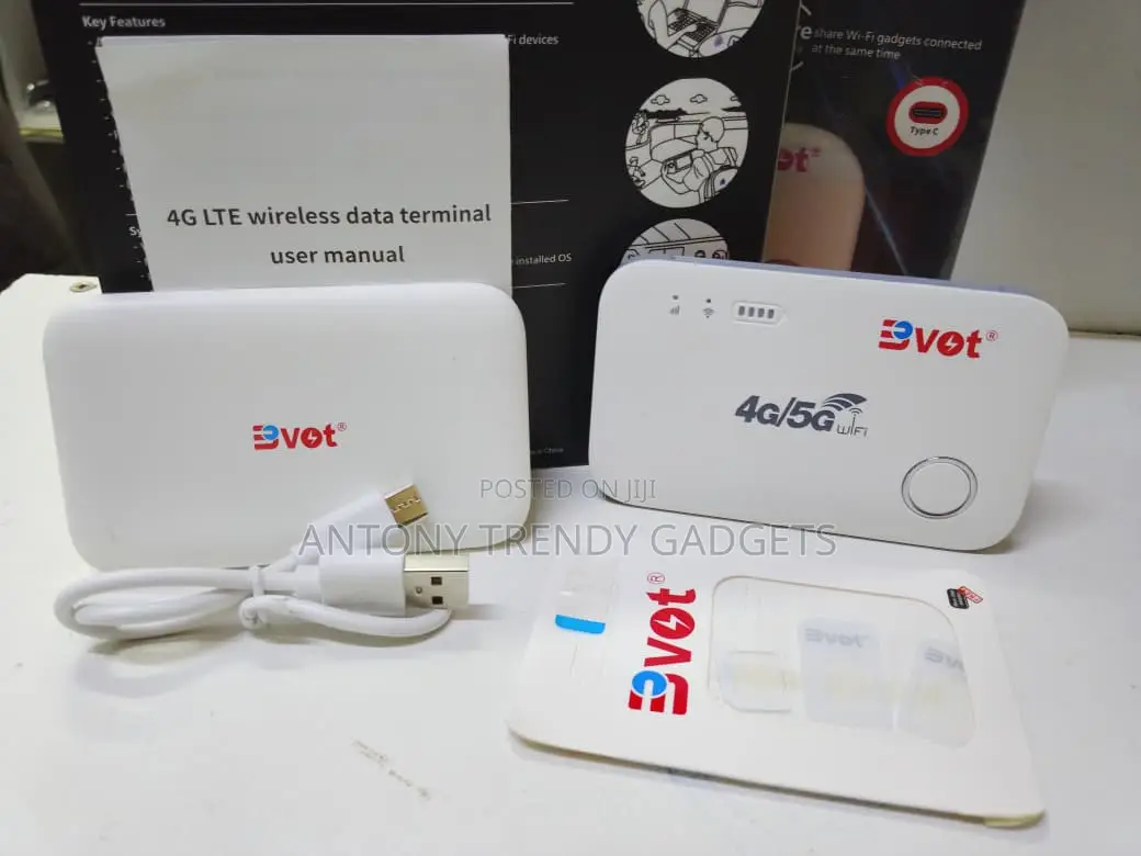 4g/5g Pocket Wifi Router Bvot M88