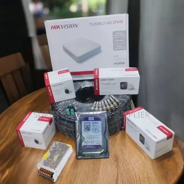Hikvision 4 Turbo 1080p Full Hd CCTV Camera System for Home Security