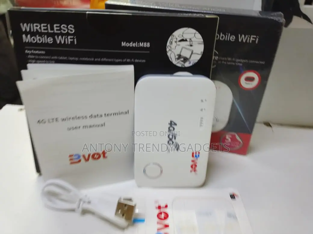 Pocket Wifi Router Bvot M88 One-touch Connect