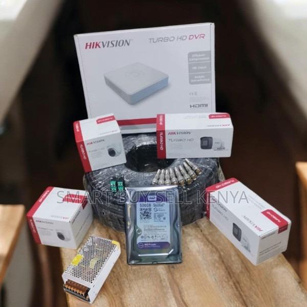 Hikvision 4 Turbo 2mp CCTV System With Clear Day Night Viewing