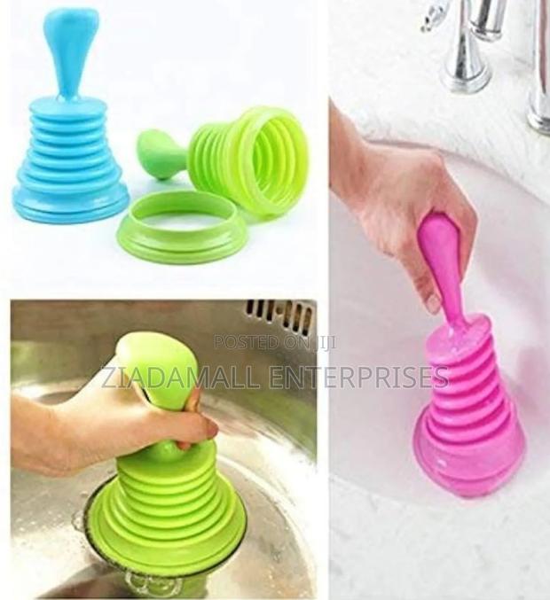 Sink Pump Opener Heavy-Duty Silicone Sink Drain Opener