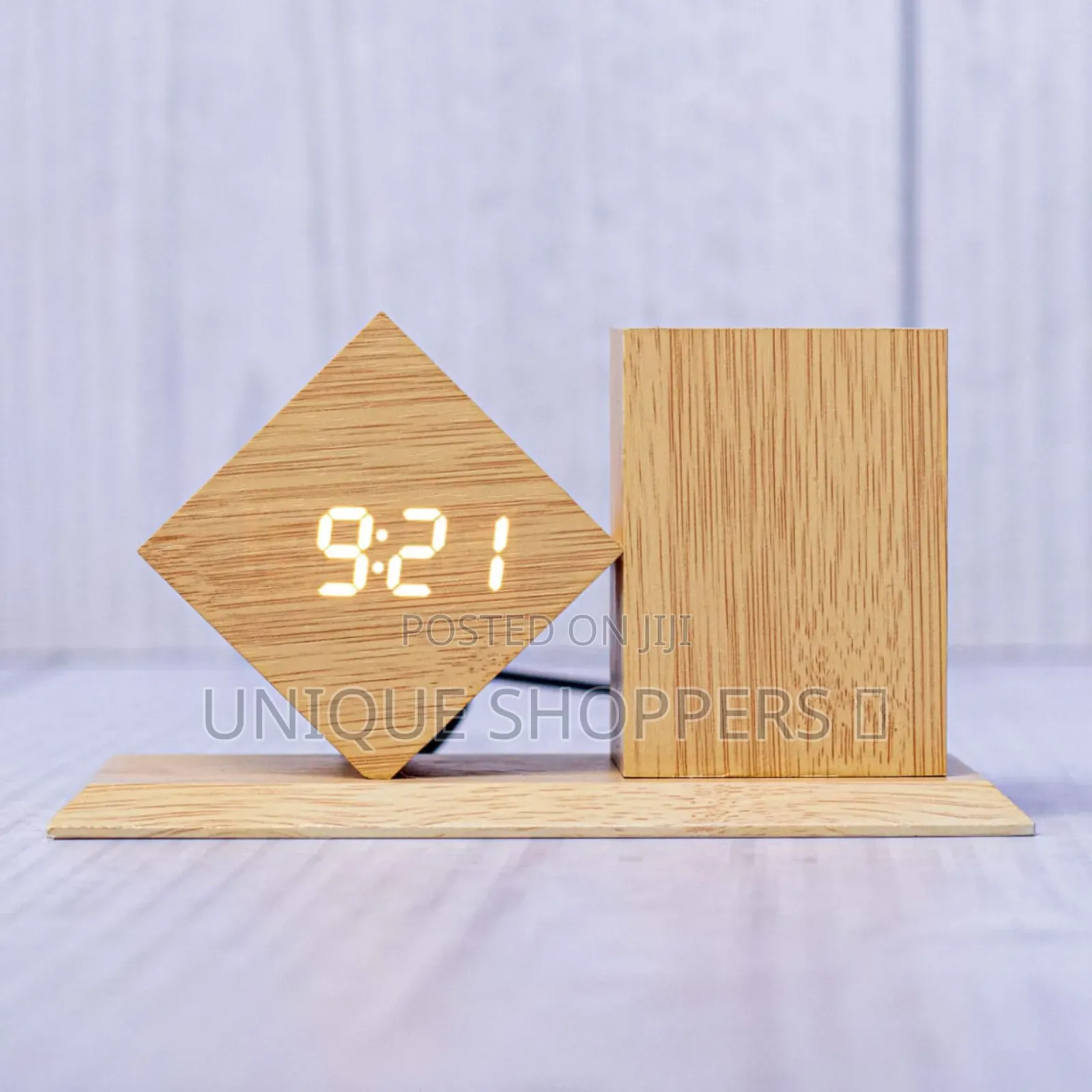 Desktop Organizer With Temperature and Time Display* Price at 3999