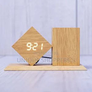 Desktop Organizer With Temperature and Time Display* Price at 3999