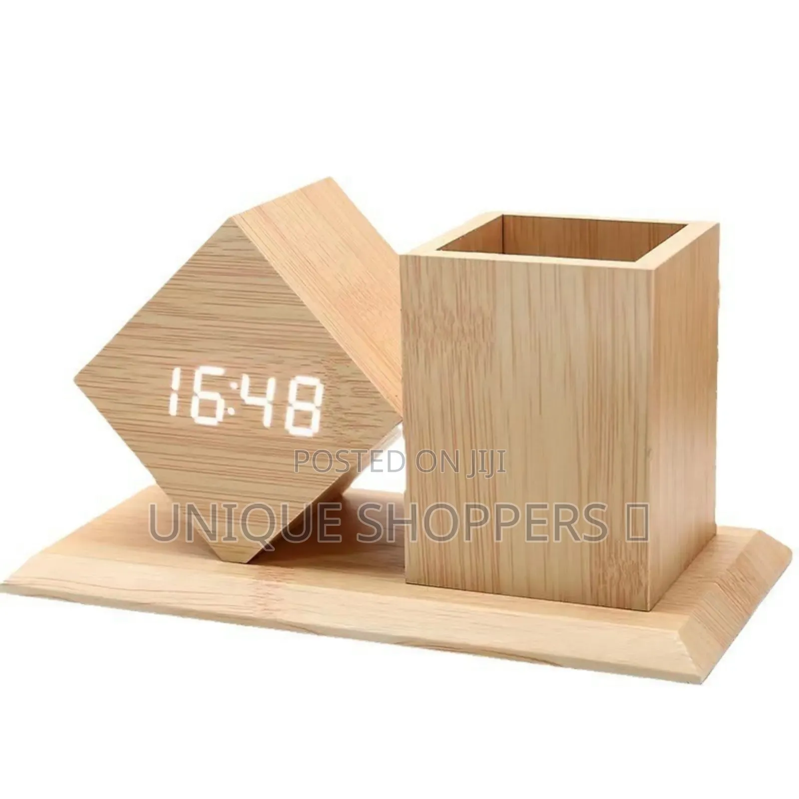 Desktop Organizer With Temperature and Time Display* Price at 3999
