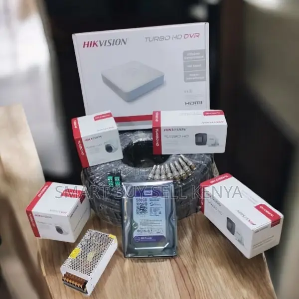 Hikvision 4 Turbo Hd 2mp CCTV System With Reliable Night Vision