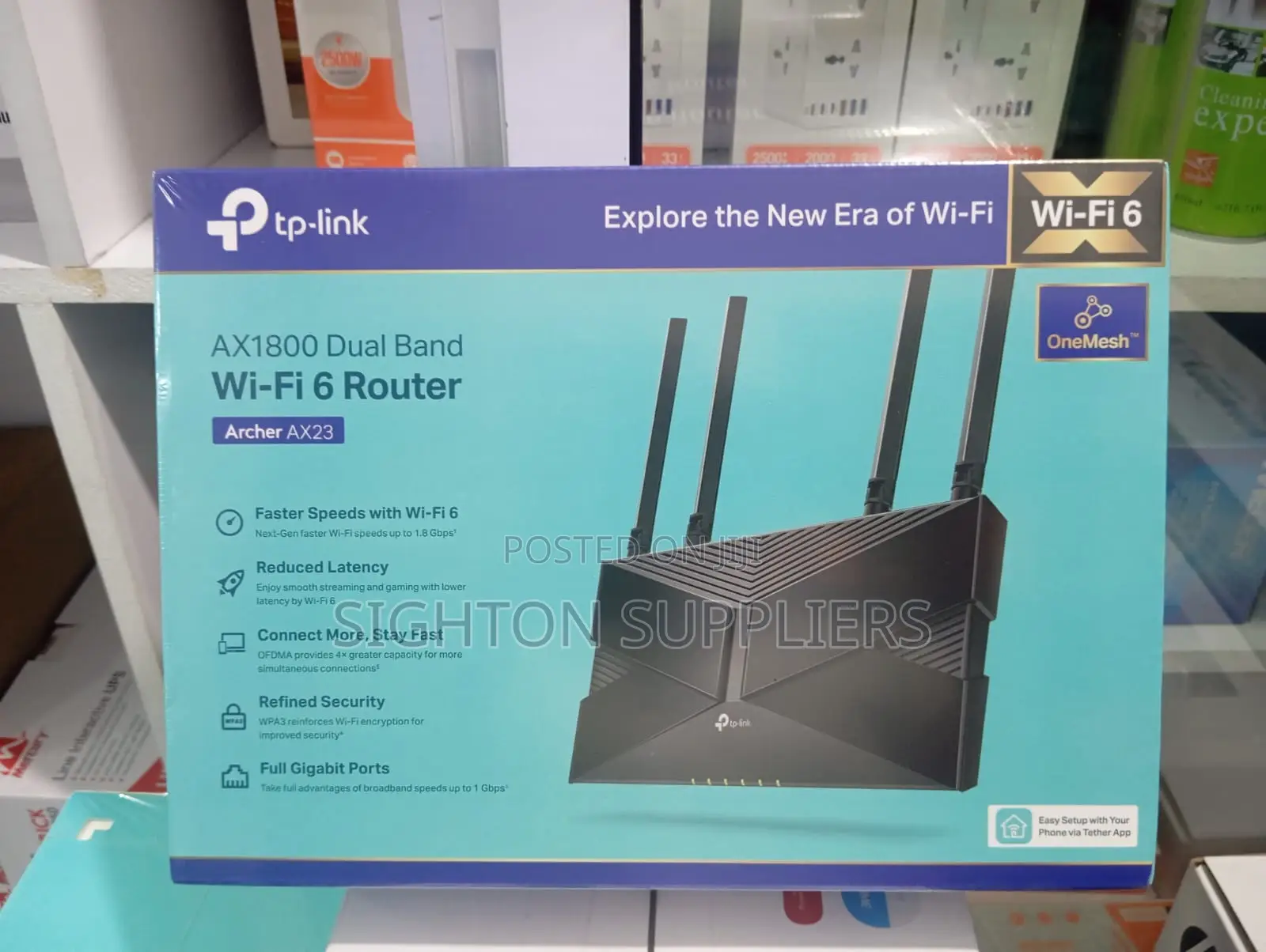 Tp-Link Archer Ax23 Ax1800 Dual-Band Wi-Fi 6 Router