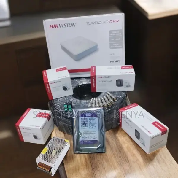 Hikvision 4 Turbo Hd 2mp CCTV System With Real Time Monitoring