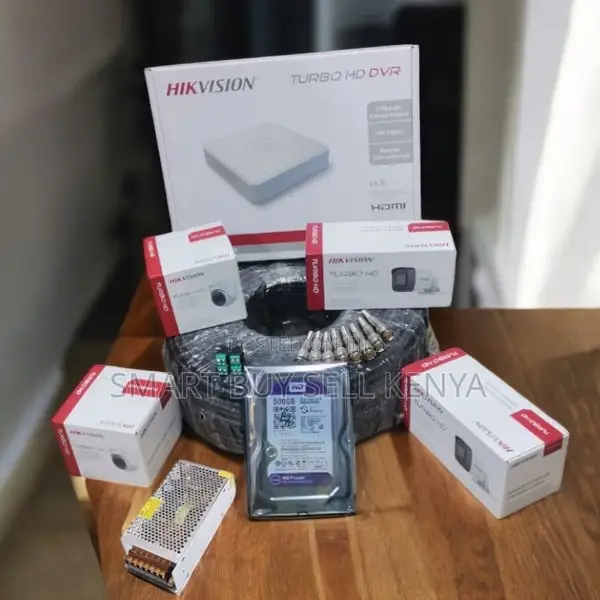 Hikvision 4 Turbo 1080p CCTV Camera System High Quality Imaging