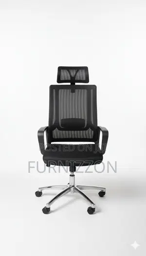 Ergonomic Height-Adjustable Mesh Office Chair