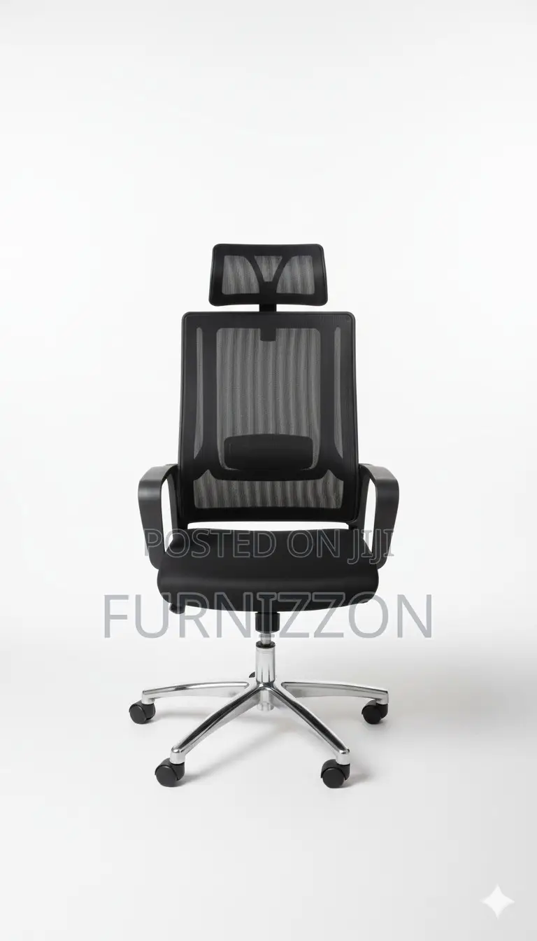 Ergonomic Height-Adjustable Mesh Office Chair