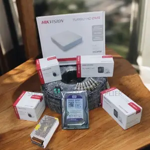 Hikvision 4 Channel 2mp Hd CCTV Complete Kit With True Day and Night