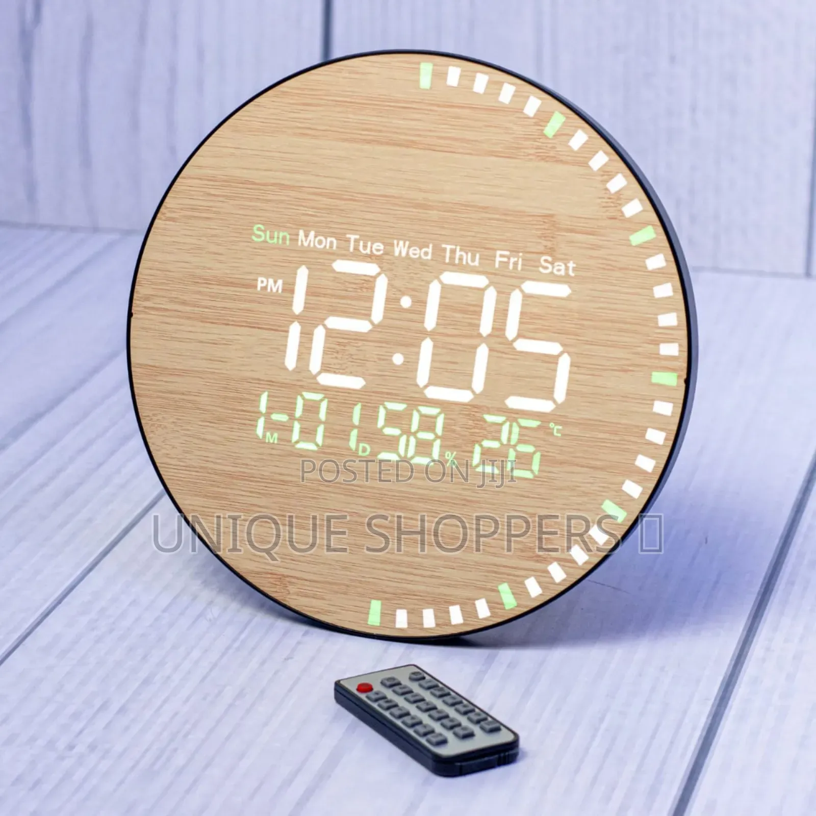Wooden Smart Led Digital Clock*
