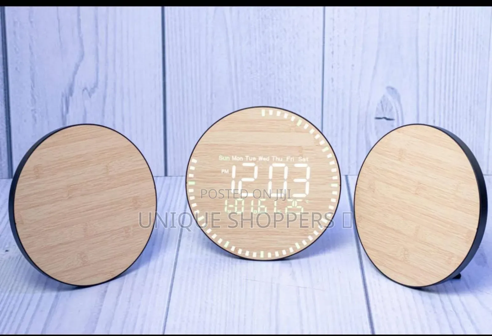 Wooden Smart Led Digital Clock*