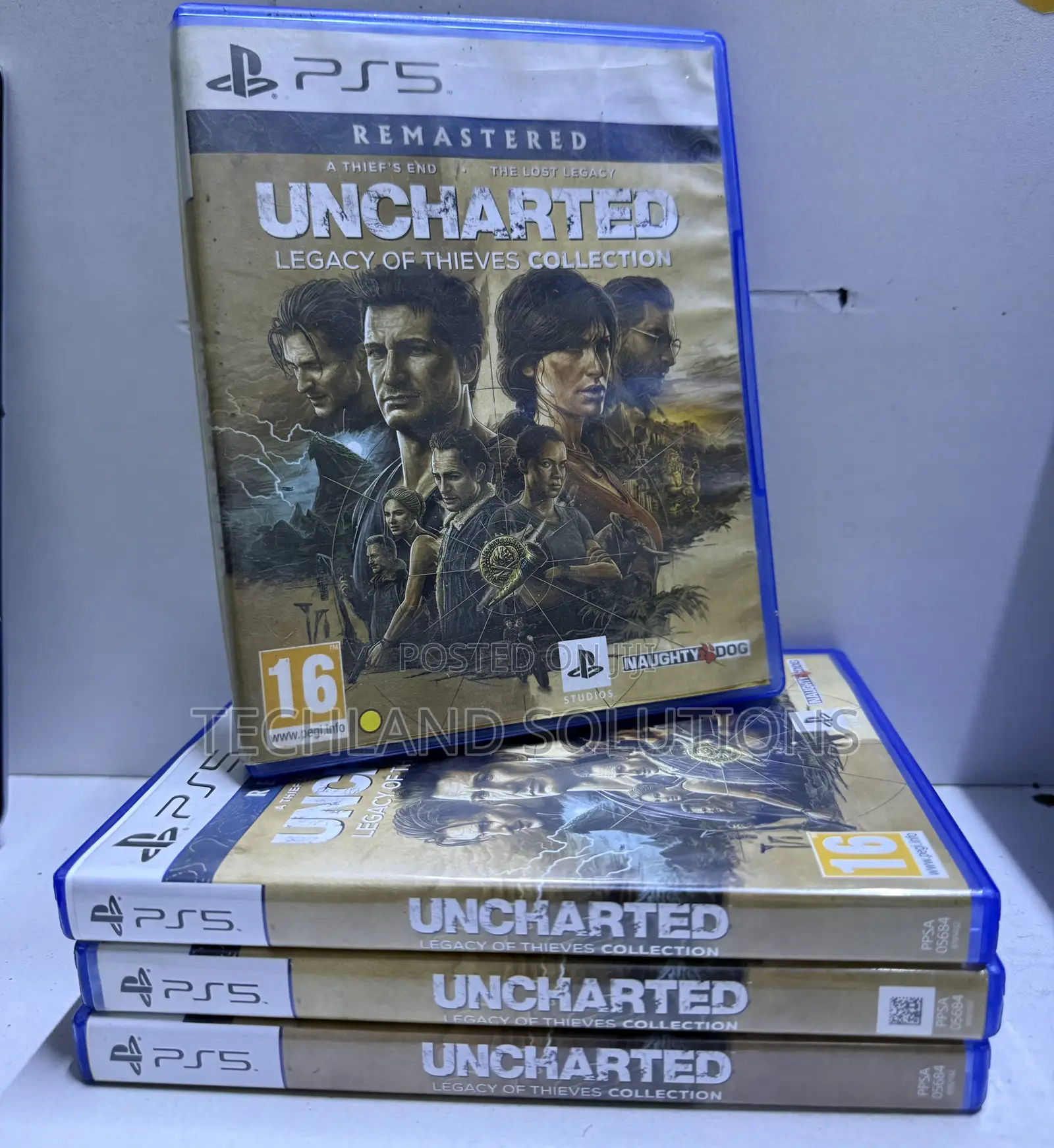 Verified Working Uncharted Legacy of Thieves Collection Ps5 Game