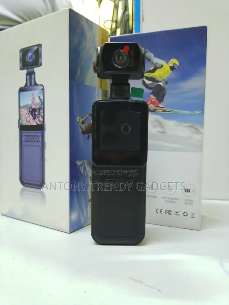 Mini 4k Action Body Camera For Vlogging & Security