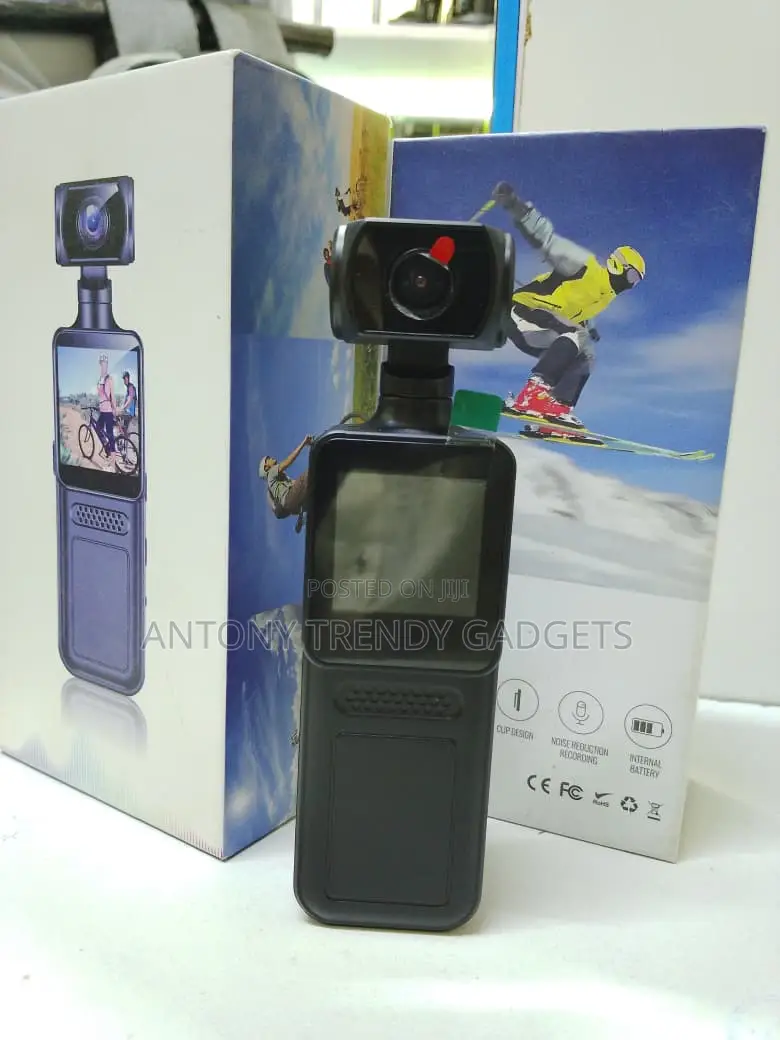 Mini 4k Action Body Camera For Vlogging & Security