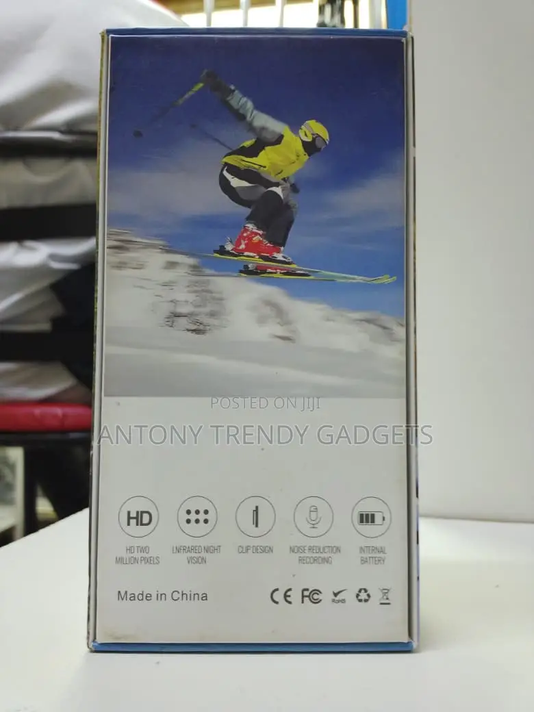 Mini 4k Action Body Camera For Vlogging & Security