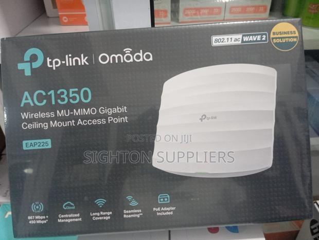 Tp-Link Ac1350 Wireless Mu-Mimo Ceiling Mount Access Point - Tl-Eap225 - main view