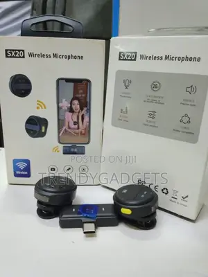 Sx20 2.4g Wireless Microphone for Vlogging Interviews