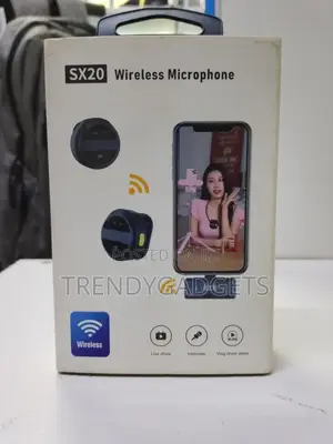 Sx20 Dual Wireless Mic System for Phones, Cameras PCS