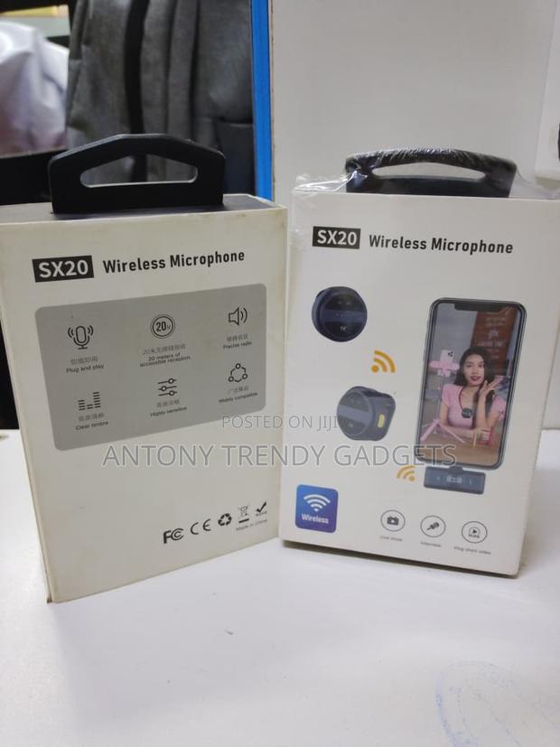 Sx20 Wireless Lavalier Microphone Kit 20m Range - thumbnail 5