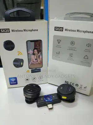 Sx20 Wireless Mic for Vlogging/Interviews (Noise Red.)