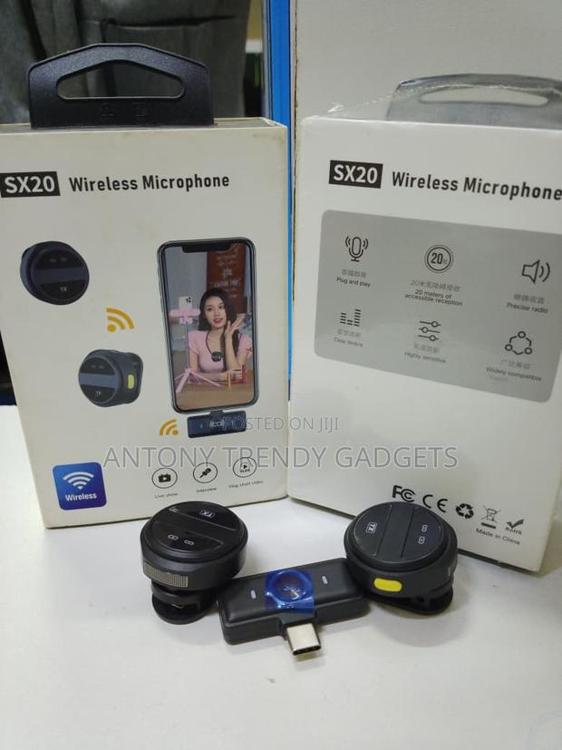 Sx20 Wireless Mic For Vlogging/Interviews (Noise Red.) - thumbnail 2