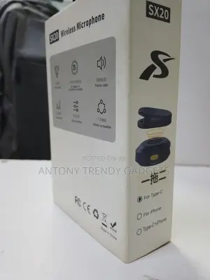 Sx20 2.4g Wireless Lavalier Microphone (Phone/Camera)