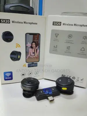 Sx20 2.4g Wireless Lavalier Microphone (Phone/Camera)
