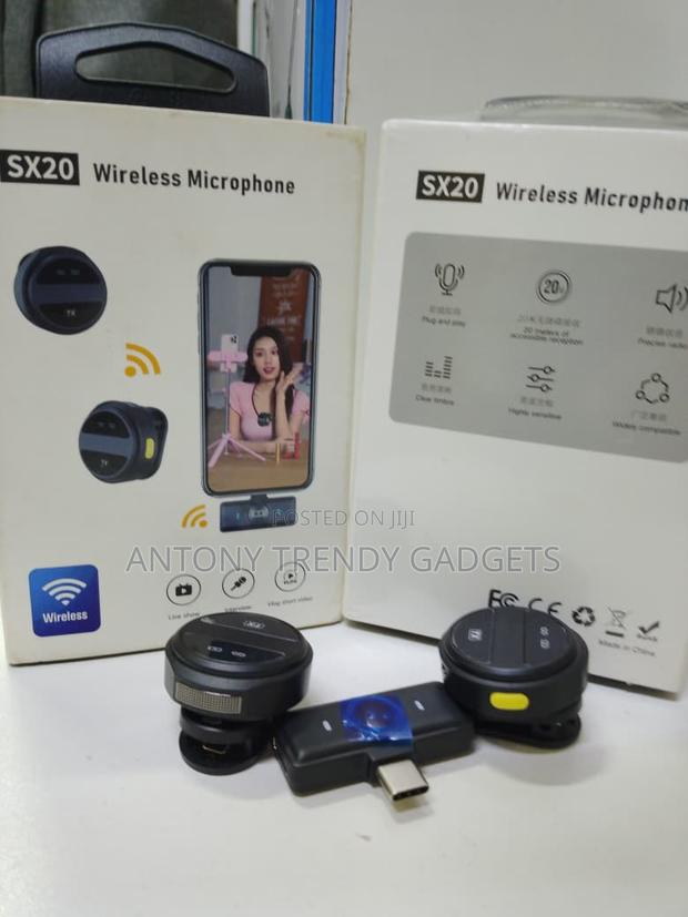 Sx20 2.4g Wireless Lavalier Microphone (Phone/Camera) - thumbnail 3