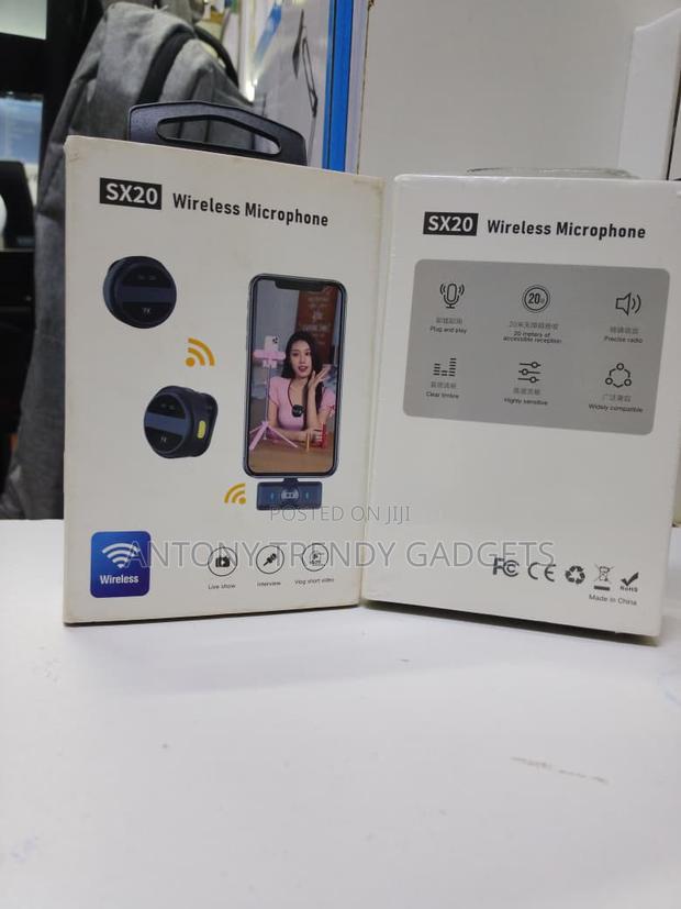 Sx20 Clip-on Lapel Mic W/ Noise Reduction (Plug-play) - main view