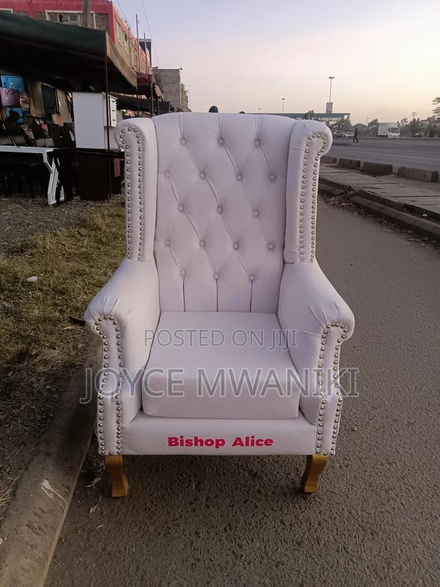 Bishop Church Chair, Leather 