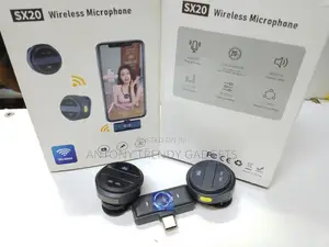 Sx20 Wireless Microphone: Plug-and-play, 20m Range
