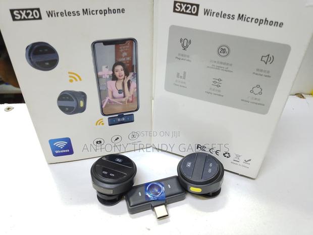 Sx20 Wireless Microphone: Plug-and-play, 20m Range - thumbnail 2