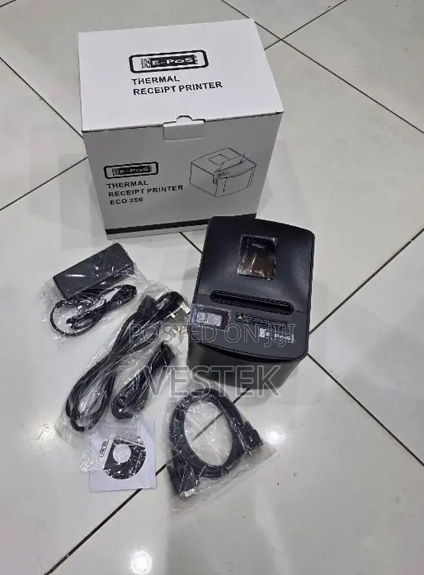 Epos Thermal Receipt Printer Eco 250 Usb and Ethernet and Serial