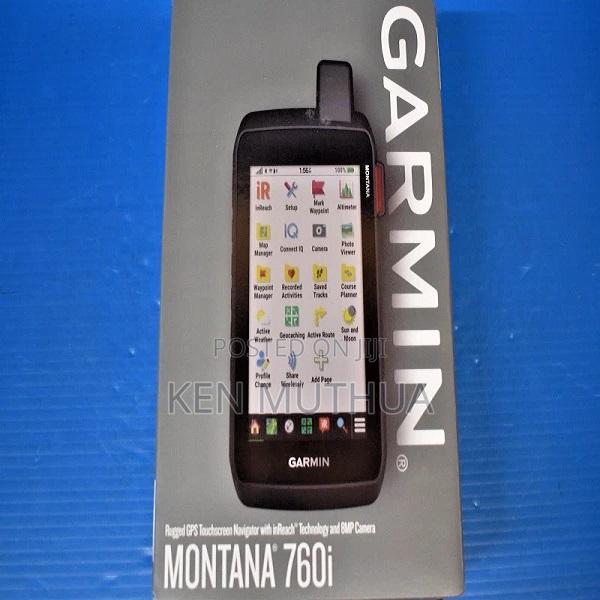 Garmin Montana 760i - main view