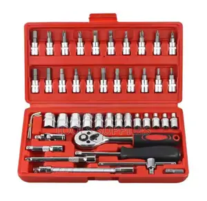46 PCS Chrome Vanadium Socket Set