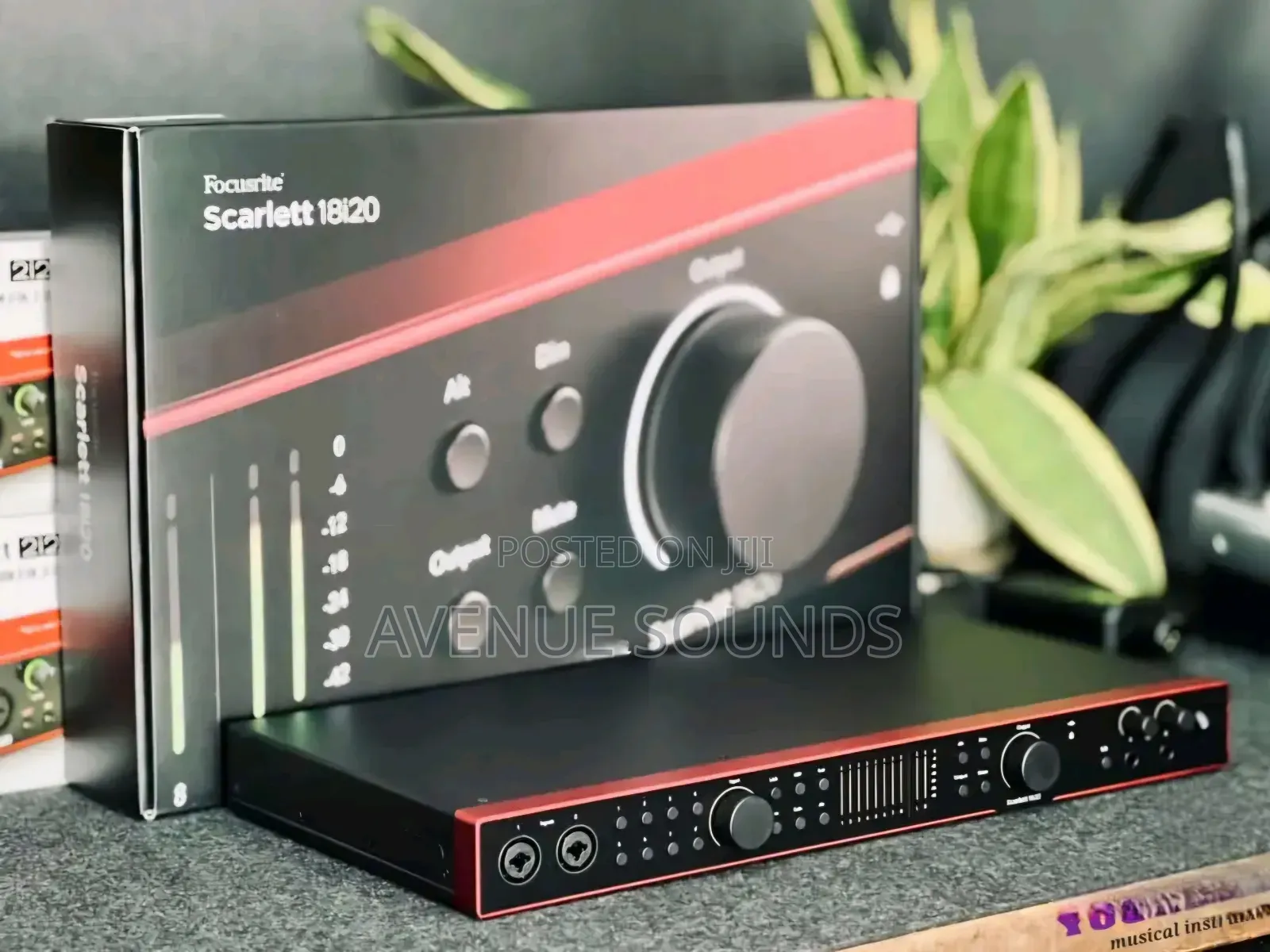 Focusrite Scarlett 18i20 4th Gen Usb Audio Interface.