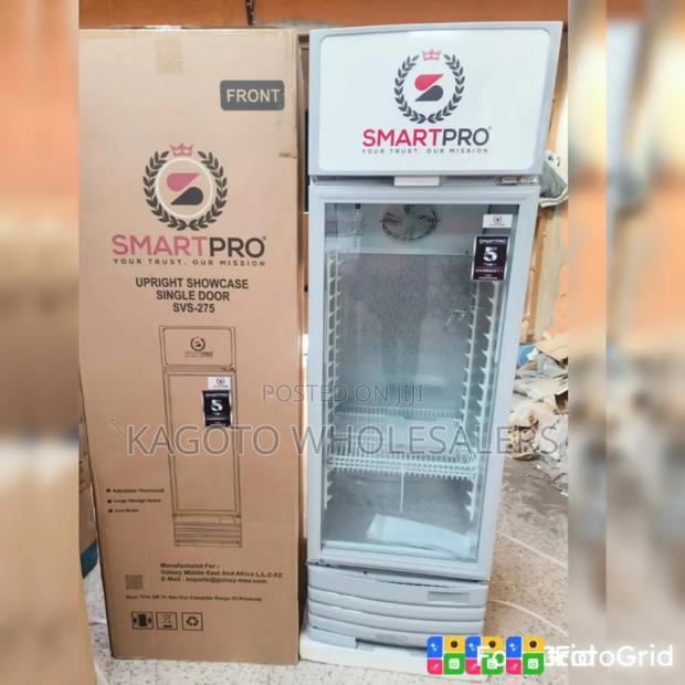 Smart Pro 209l Upright Display Refrigerator - main view