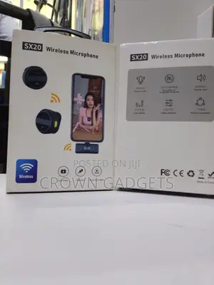 Sx20 Rechargeable Wireless Mic for Live Streaming