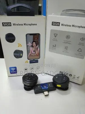 Sx20 Rechargeable Wireless Mic for Live Streaming