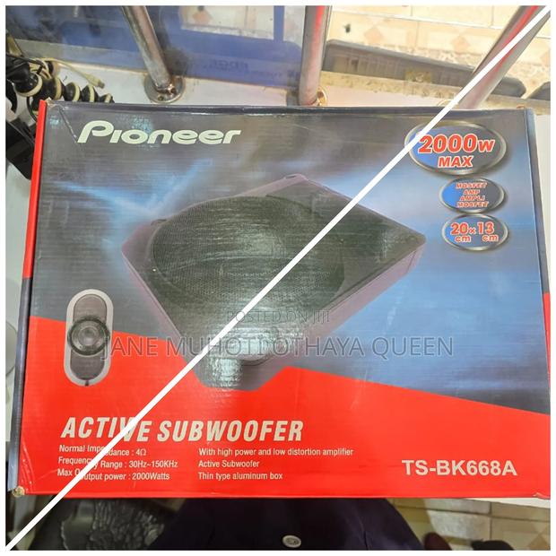 Bw668 Underseat Subwoofer