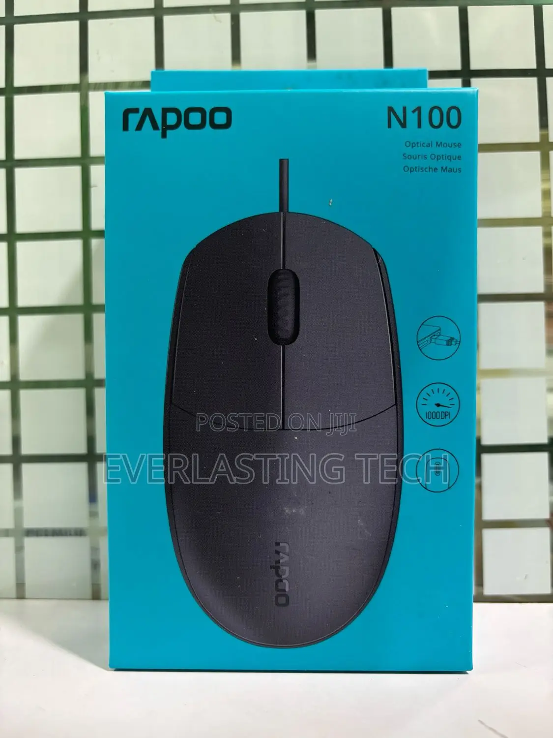 Rapoo Wired Optical Mouse N100