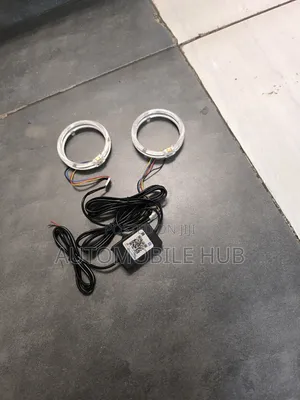 Car RGB Headlight Ring Light (Angel Eyes)–Led Headlamp Halo Rings Cars