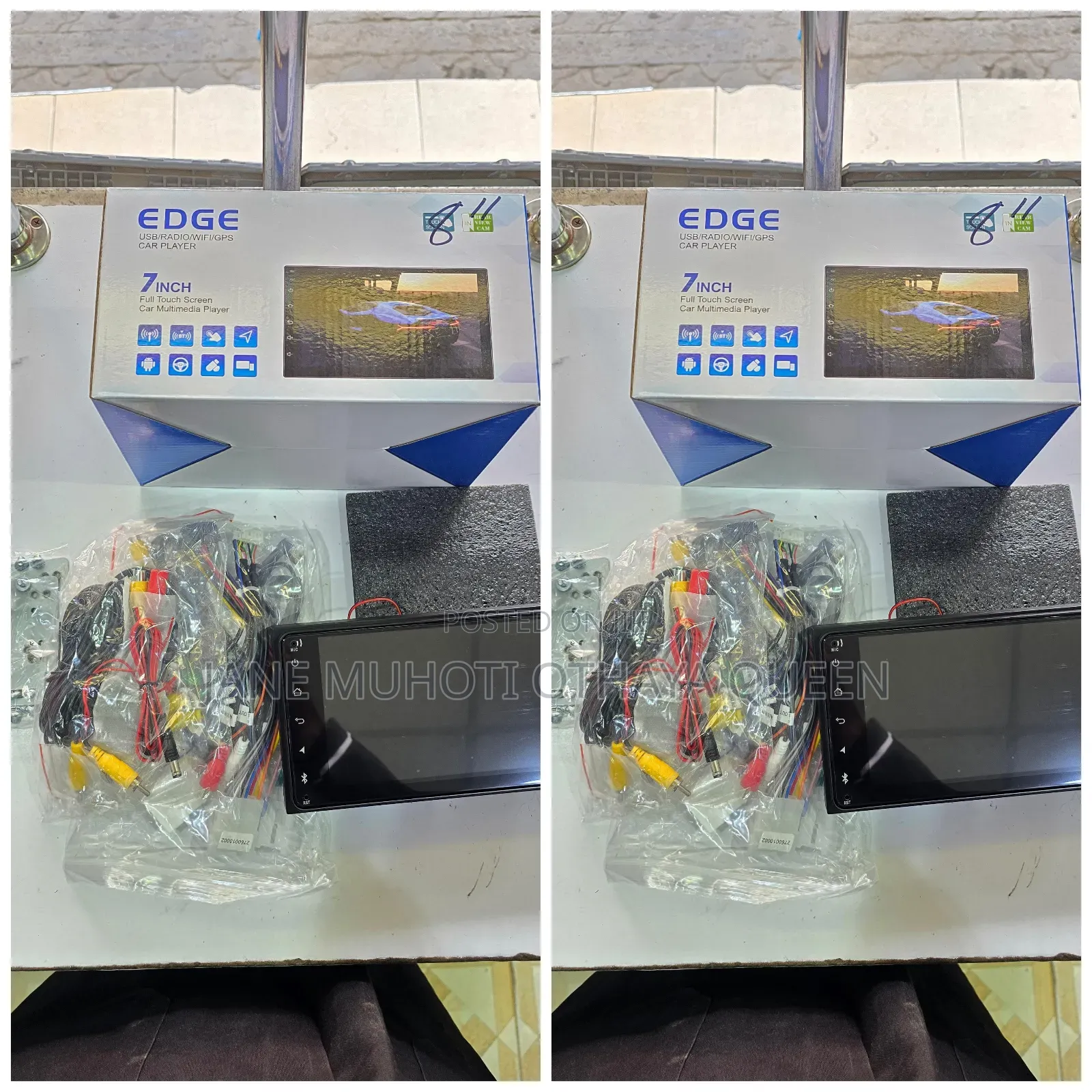 Android 8 Inch (4+64) With Fan + Reverse Camera