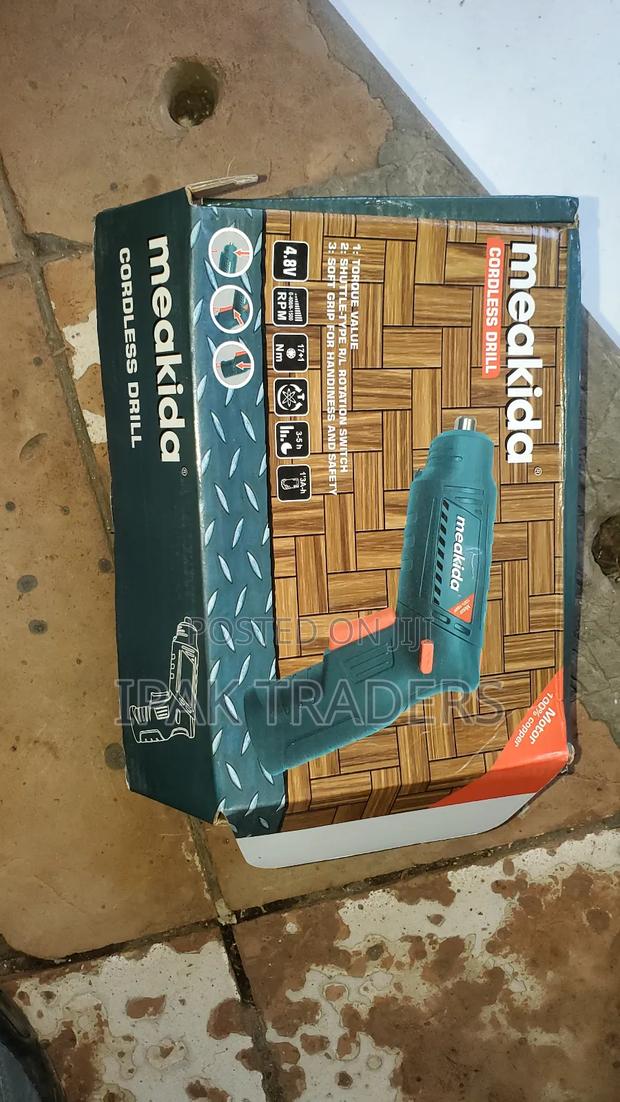 Cordless Drill 100% Copper With Screwdriver Set - main view