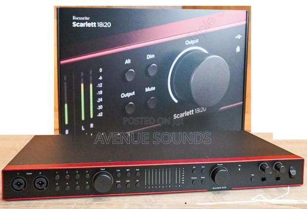 Focusrite Scarlett 18i20 4th Gen Usb Audio Interface. - thumbnail 2